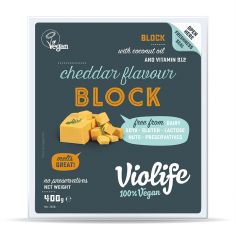 Сир твердий чеддер блок, Violife, 400г