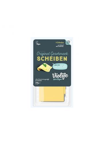 Сир твердий класичний скибочки, Violife, 140г