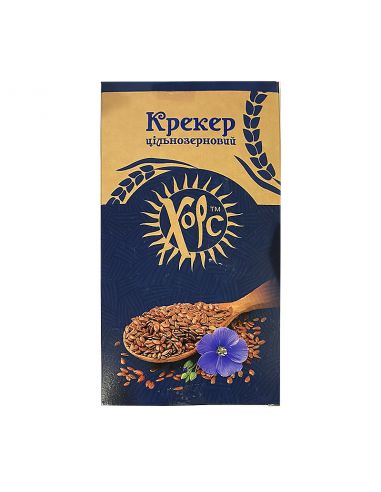 Крекер цільнозерновий, Хорс, 120г