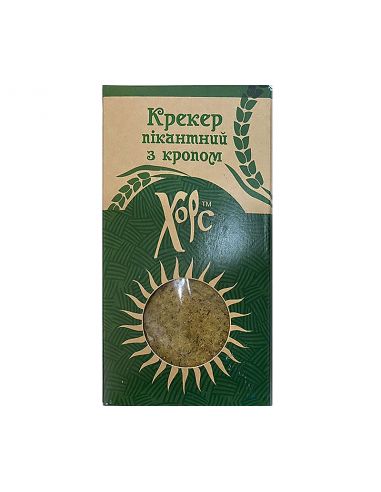 Крекер пікантний з кропом, Хорс, 120г