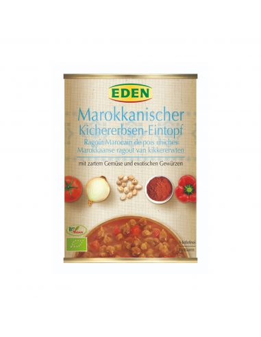 Нут консервований по-марокканськи, Eden, 560.г.
