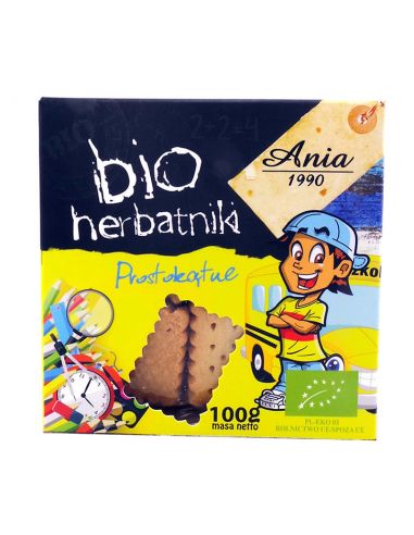 Печиво квадратне, Bio Ania, 100г.