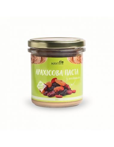 Паста арахісова з ягодами, Manteca, СКЛО, 300г