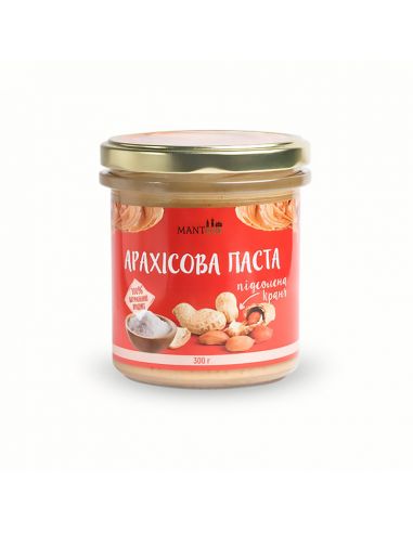 Паста арахісова кранч, Manteca, СКЛО, 300г