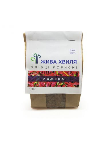 Хлібці аджика, Жива Хвиля, 100г