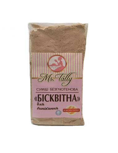 Суміш безглютенова "Бісквітна", 400г