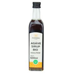 Сироп агави Біо Темний RAW, Natural Jihlava, 500мл