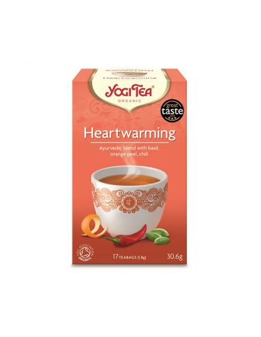 Чай Heartwarming, Yogi Tea, пакет 1,8г