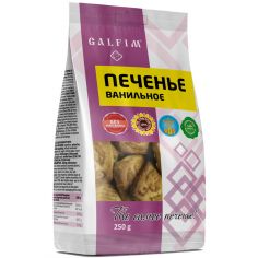 Печиво цукрове з ароматом ванілі, Galfim, 250г