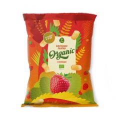 Палички кукурудзяні з суницею органічні, Екород, 70г