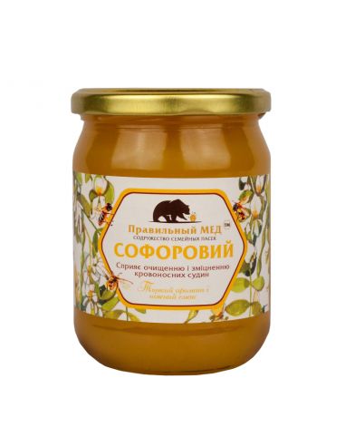 Правильний мед софоровий, 700г