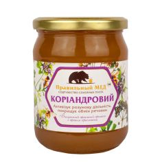 Правильний мед коріандровий, 700г