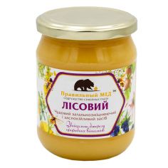 Правильний мед лісовий, 700г