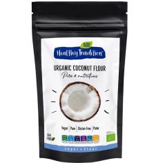 Борошно кокосове органічне без глютену, Healthy Tradition, 400г