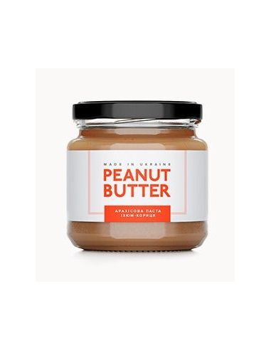 Паста арахісова родзинки з корицею, Peanut Butter, скло, 180г