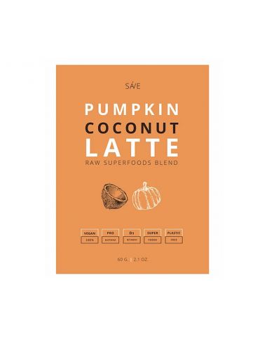 Суміш суперфудів PUMPKIN COCONUT LATTE, SAVE, 60г