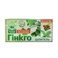 Фіточай Гінкго Цілитель, Верховина, 30г