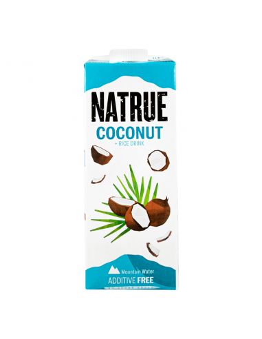 Напій рисово-кокосовий, без цукру 2%, Natrue, 1л