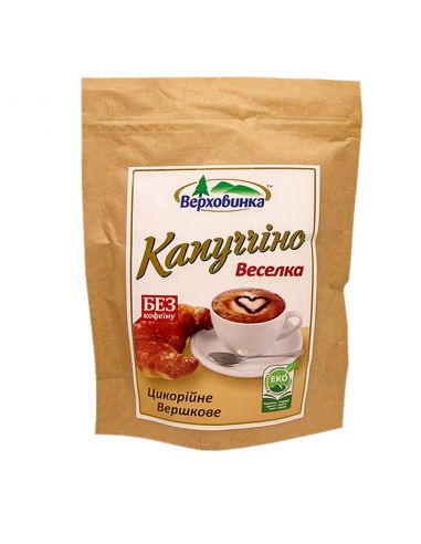 Капучино дитячий з цукром "Веселка", Верховина, 150г