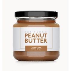 Паста арахісова кранч, Peanut Butter, скло, 180г