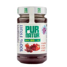 Джем фруктовий (4 фрукти) б/ц органічний, Pur Natur, 250г
