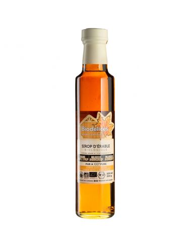 Сироп кленовий органічний, Biodelices, 250мл