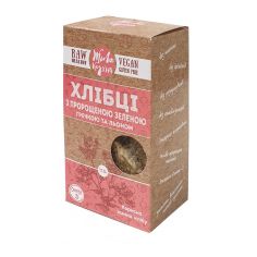 Хлібці з зеленою гречкою, Жива кухня, 110г
