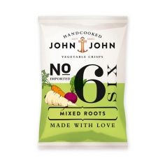 Чіпси овочеві мікс, John & John, 40г