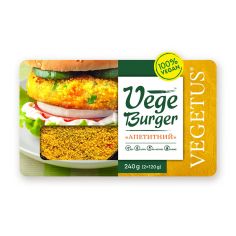 Vege Burger "Апетитний", Vegetus, 2х120г