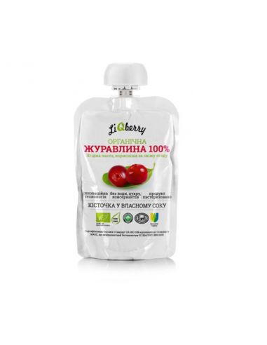 Журавлинна паста LiQberry, 100г