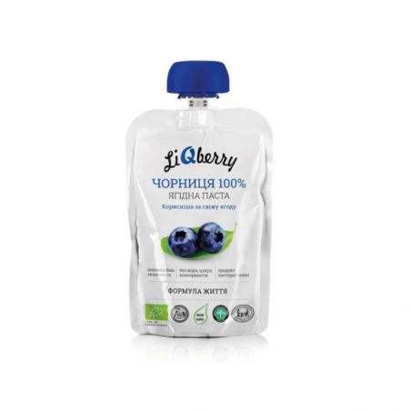 Чорнична паста LiQberry, 100г