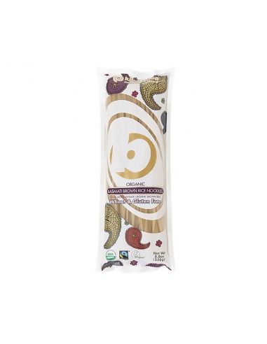 Локшина з коричневого рису Басматі органічна, King Soba, 250г
