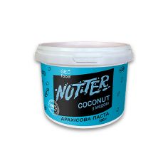 Паста арахісова Coconut з кокосом та медом, Nutter, пластик, 300г