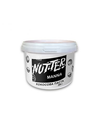 Паста кокосова Manna, Nutter, пластик, 300г