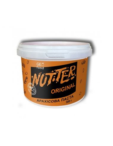 Паста арахісова Original класична, Nutter, пластик, 300г