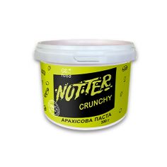Паста арахісова Crunchy, Nutter, пластик, 300г