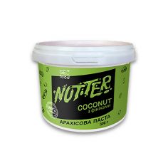 Паста арахісова Coconut з кокосом та фініками, Nutter, пластик, 300г