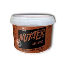 Паста арахісова Choco з чорним шоколадом, Nutter, пластик, 300г