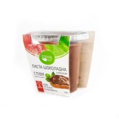 Паста шоколадная с арахисом на стевии, Stevia, 130г
