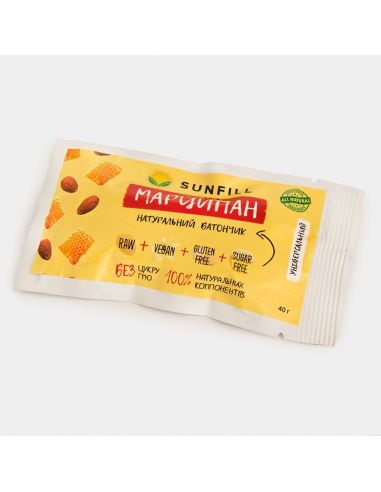 Батончик марципан, Sunfill, 40г