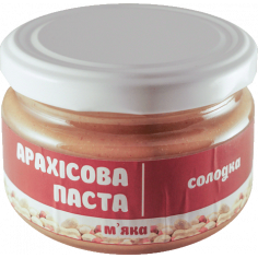 Паста арахісова солодка з родзинками і корицею, Майстер Боб, 200г.