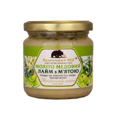 Правильний мед з лаймом і м'ятою, 260г