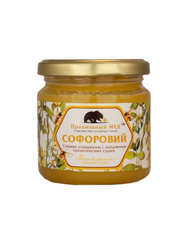 Правильний мед софоровий, 260г