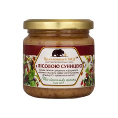 Правильний мед з суницею, 260г