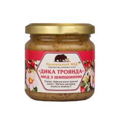 Правильний мед з шипшиною, 250мл
