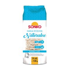 Галети рисові натуральні, Sonko, 130г