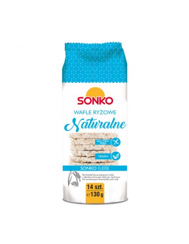 Галети рисові натуральні, Sonko, 130г