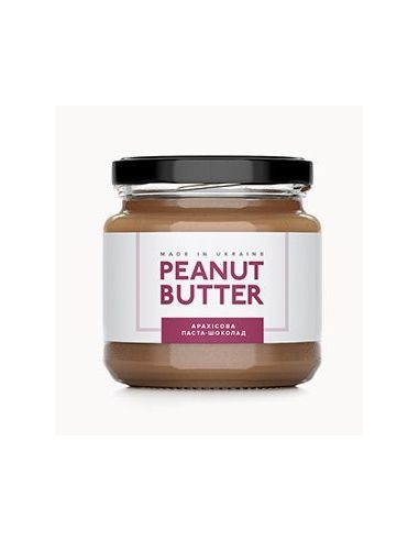 Паста арахісова шоколад, Peanut Butter, скло, 180г