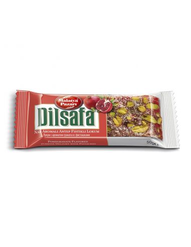 Лукум гранатовий з фісташками, Malatya Pazari, 50г