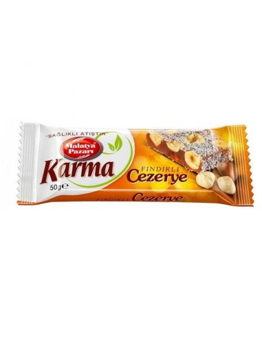 Батончик карма з лісним горіхом, Malatya Pazari, 50г